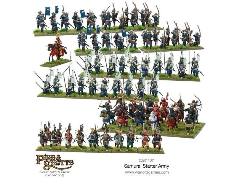Warlord Games Pike & Shottle Samurai Starter Army
