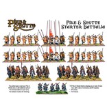 Warlord Games Pike & Shottle Battalia Starter Army Box (80 Inf, 24 Cav, 10 Firelocks)