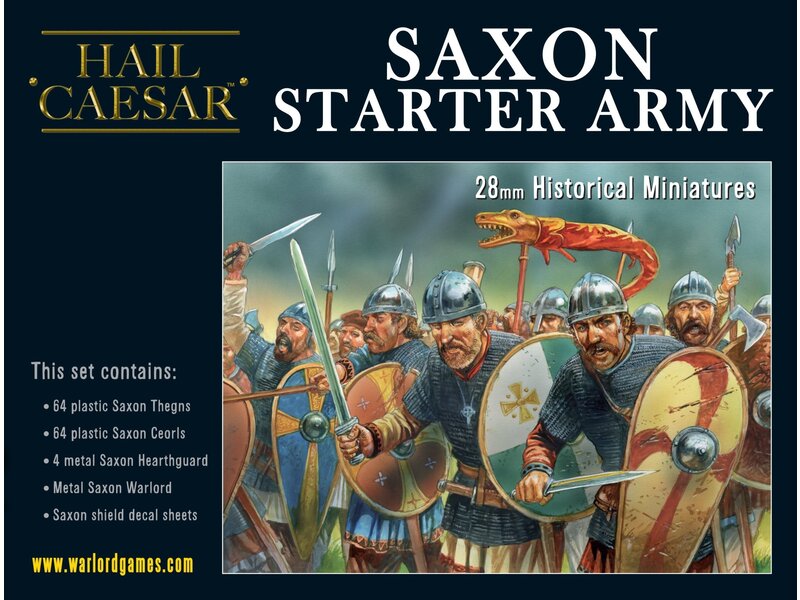 Warlord Games Hail Caesar Saxon Starter Army