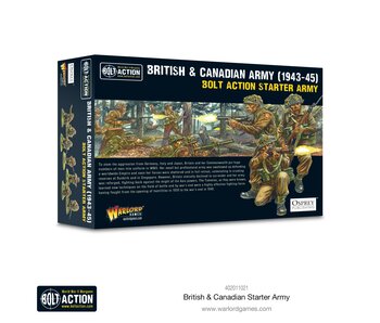 Bolt Action British & Canadian Army (1943-45) Starter Army