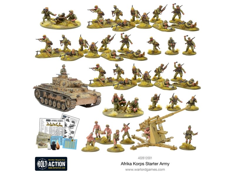 Warlord Games Bolt Action Afrika Korps Starter Army