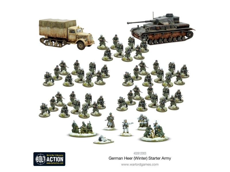 Warlord Games Bolt Action German Heer Winter Starter Army