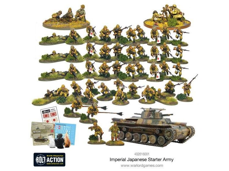 Warlord Games Bolt Action Banzai! Japanese Starter Army