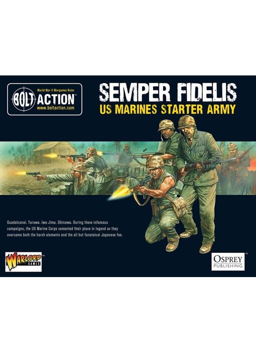 Bolt Action US Marine Corps Starter Army