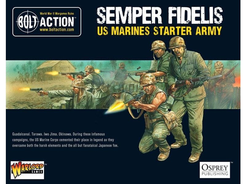 Warlord Games Bolt Action US Marine Corps Starter Army