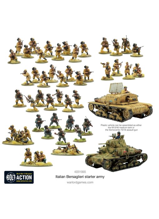 Bolt Action Italian Bersaglieri starter army