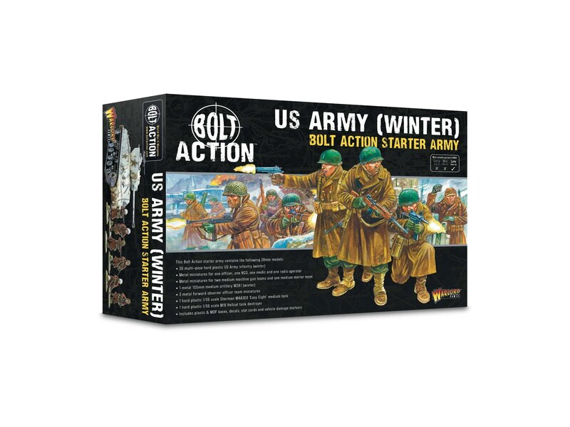 Warlord Games Bolt Action US Army (Winter) Starter Army