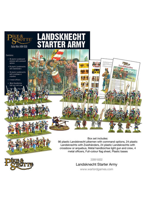Pike & Shottle Landsknecht Starter Army