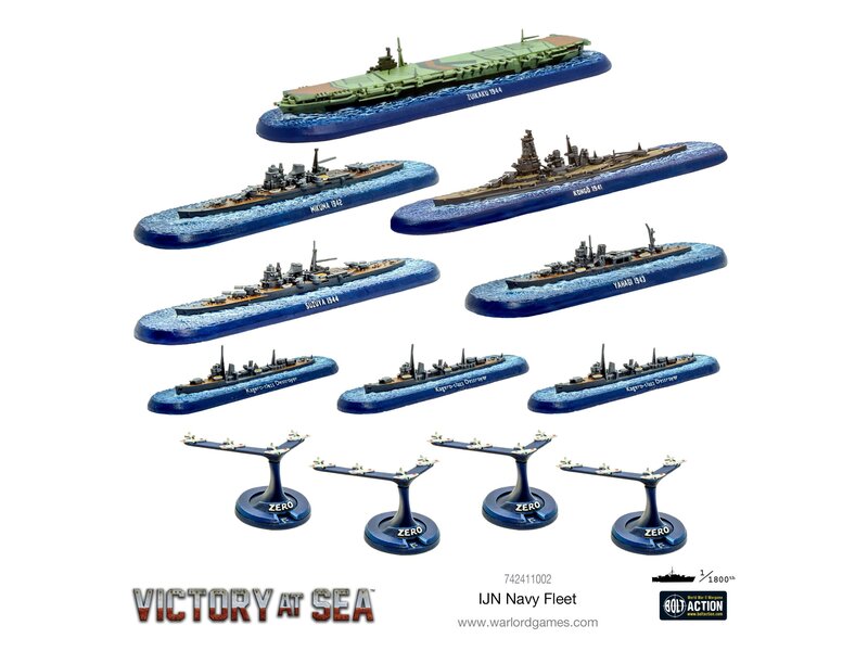 Warlord Games Victory at Sea IJN Fleet