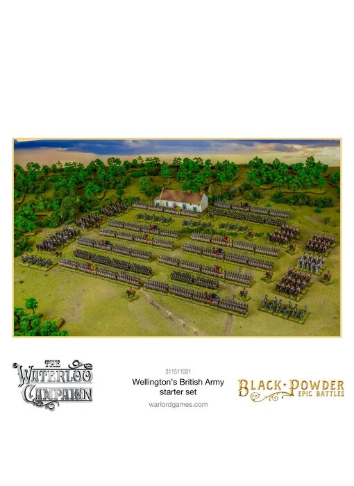 Black Powder Waterloo - British Starter Set (Epic Battle)