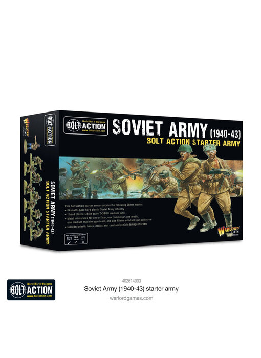 Bolt Action Soviet Starter Army (1940-43)