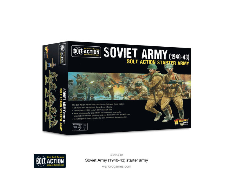 Warlord Games Bolt Action Soviet Starter Army (1940-43)