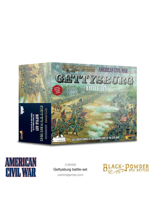 Black Powder American Civil War Gettysburg battle-set (Epic Battles)