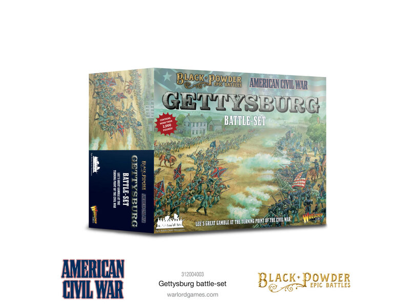 Warlord Games Black Powder American Civil War Gettysburg battle-set (Epic Battles)