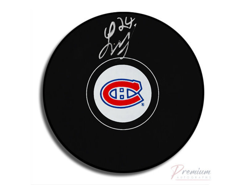 Logan Mailloux Autographed Puck - Official