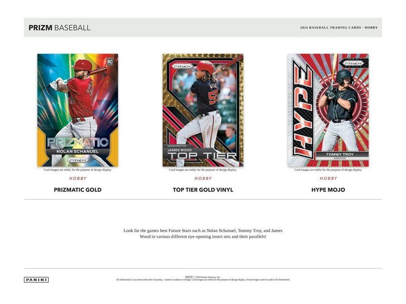 Panini 2024 Panini Prizm Baseball Hobby Box