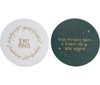Lord of the Rings 2-Pack Ceramic Coaster Set