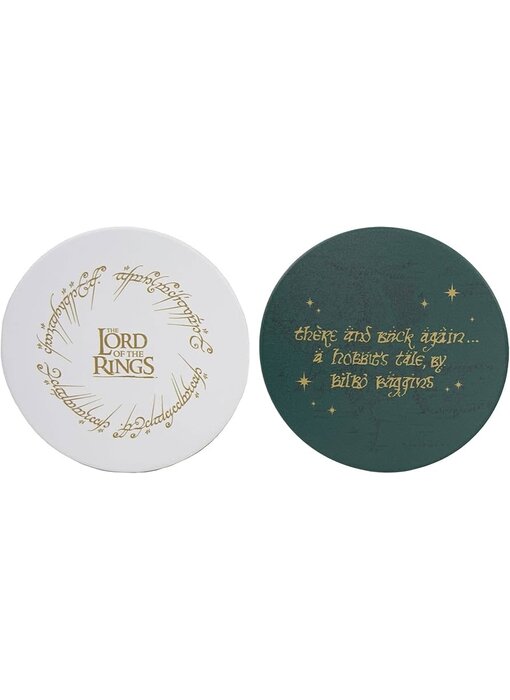 Lord of the Rings 2-Pack Ceramic Coaster Set
