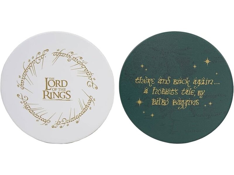 Lord of the Rings 2-Pack Ceramic Coaster Set