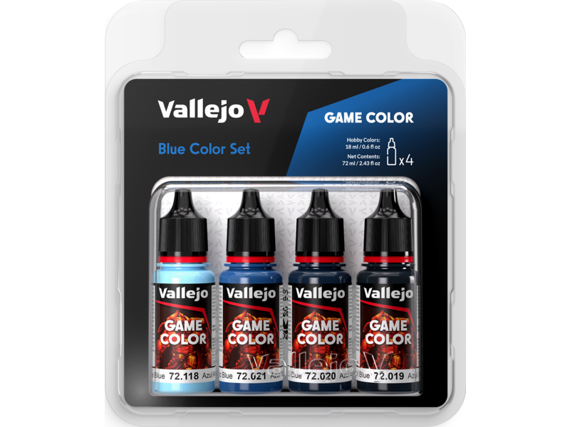 Vallejo Vallejo Game Color Set Blue