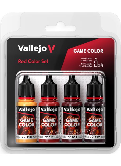 Vallejo Game Color Set Red