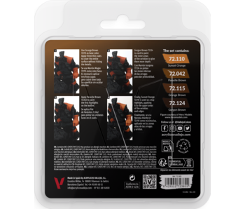 Vallejo Game Color Set Leather