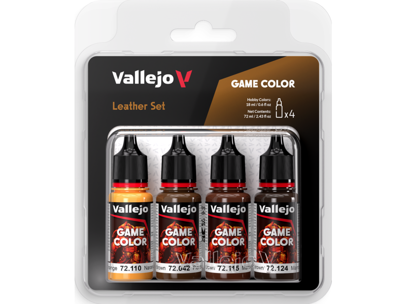 Vallejo Vallejo Game Color Set Leather