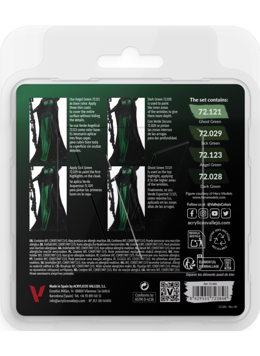 Vallejo Game Color Set Green