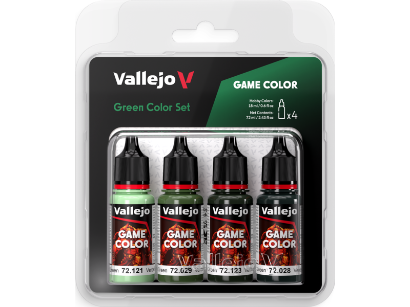 Vallejo Vallejo Game Color Set Green