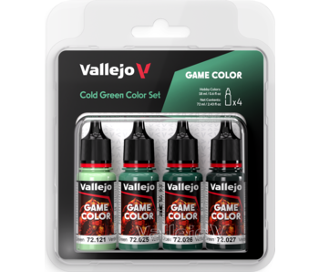 Vallejo Game Color Set Cold Green