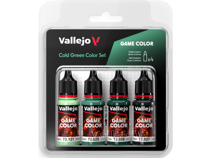 Vallejo Vallejo Game Color Set Cold Green