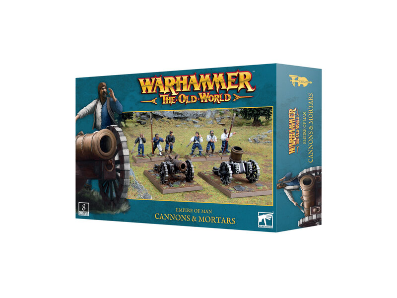 Games Workshop Empire Of Man Cannons & Mortars