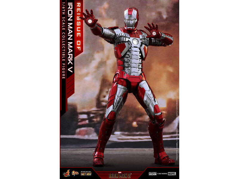 Sideshow Iron Man Mark V Sixth Scale Figure by Hot Toys