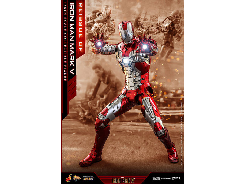 Sideshow Iron Man Mark V Sixth Scale Figure by Hot Toys