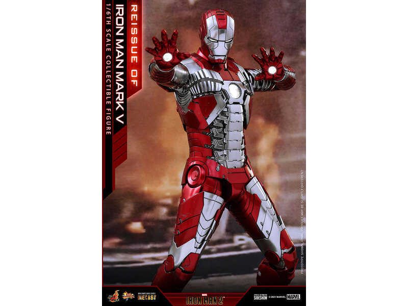 Sideshow Iron Man Mark V Sixth Scale Figure by Hot Toys