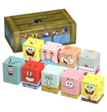 Squaroes Paramount Spongebob Squarepants WV1 Collector Case Krusty Krab