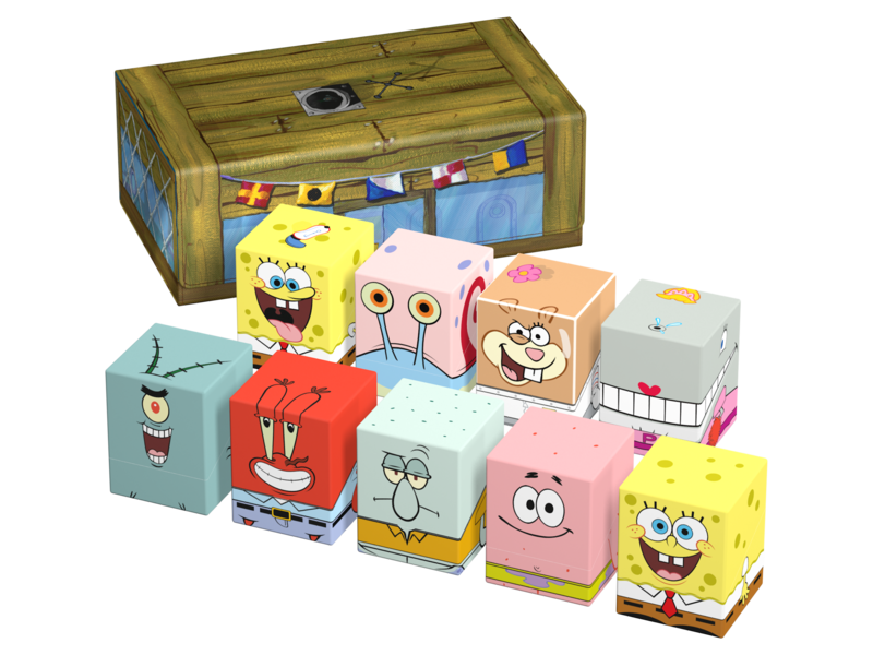 Squaroes Paramount Spongebob Squarepants WV1 Collector Case Krusty Krab