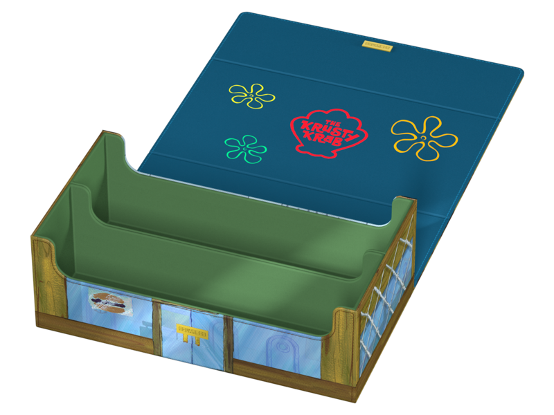 Squaroes Paramount Spongebob Squarepants WV1 Collector Case Krusty Krab