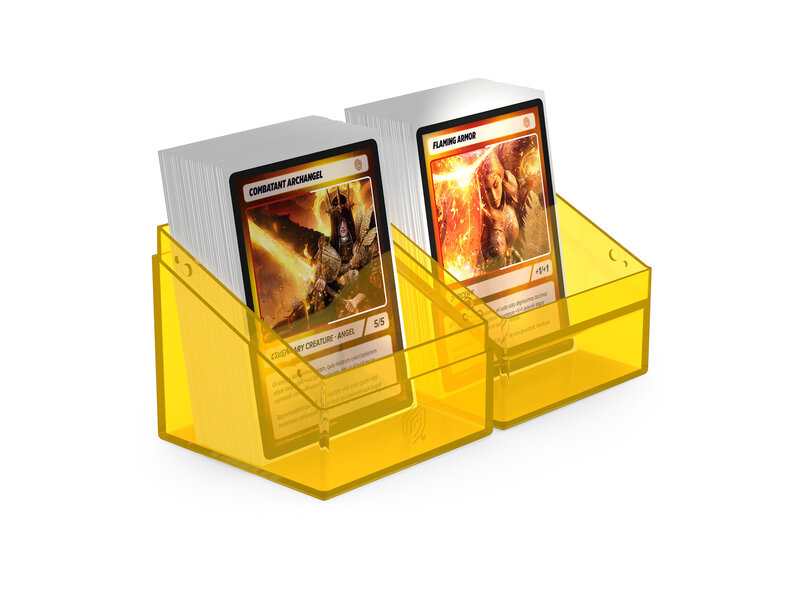 Ultimate Guard Deck Case Boulder 100+ Clear Amber