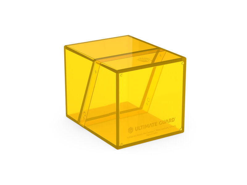 Ultimate Guard Deck Case Boulder 100+ Clear Amber