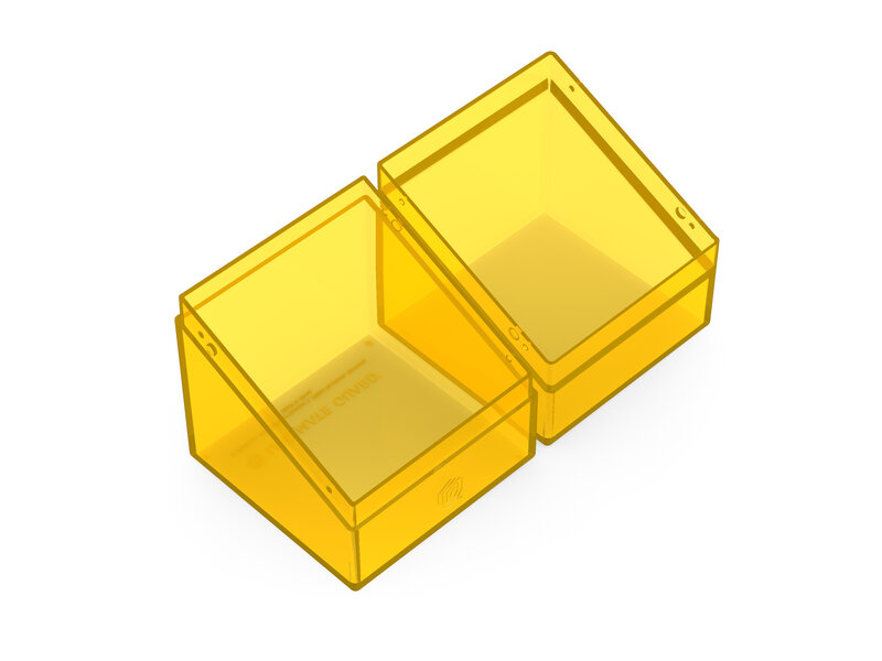 Ultimate Guard Deck Case Boulder 100+ Clear Amber