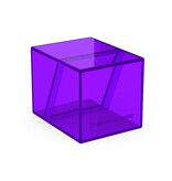 Ultimate Guard Deck Case Boulder 100+ Clear Amethyst