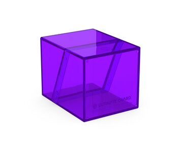 Ultimate Guard Deck Case Boulder 100+ Clear Amethyst