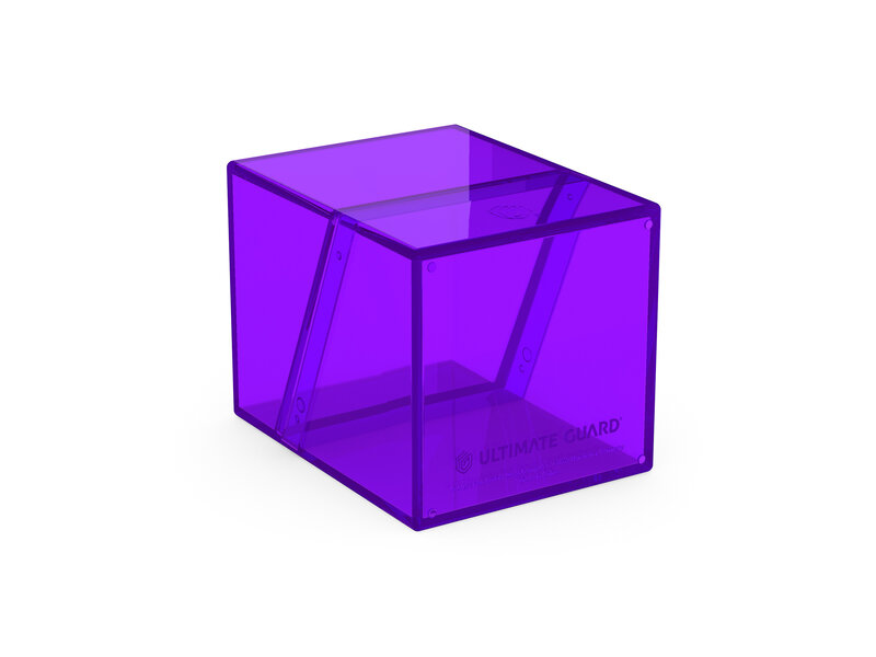 Ultimate Guard Deck Case Boulder 100+ Clear Amethyst