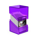 Ultimate Guard Deck Case Boulder 100+ Clear Amethyst