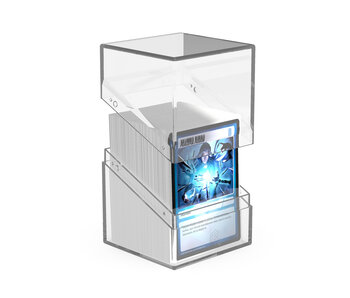 Ultimate Guard Deck Case Boulder 100+ Clear Transparent