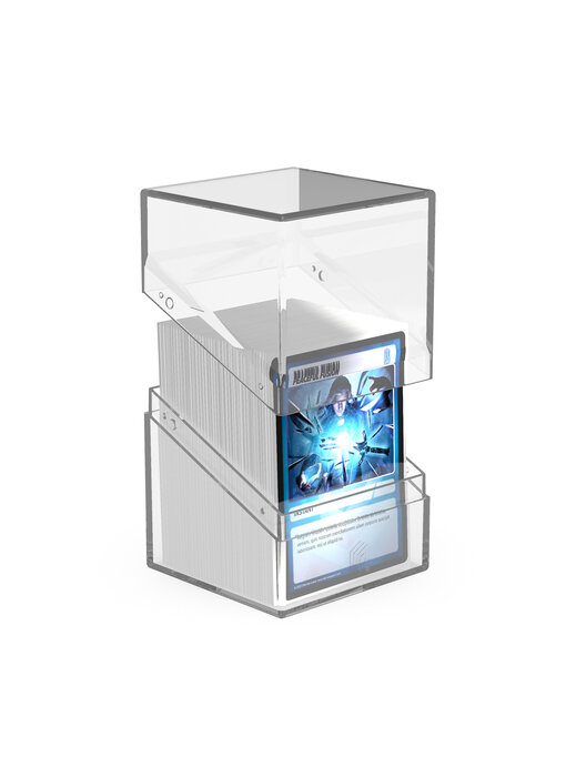 Ultimate Guard Deck Case Boulder 100+ Clear Transparent