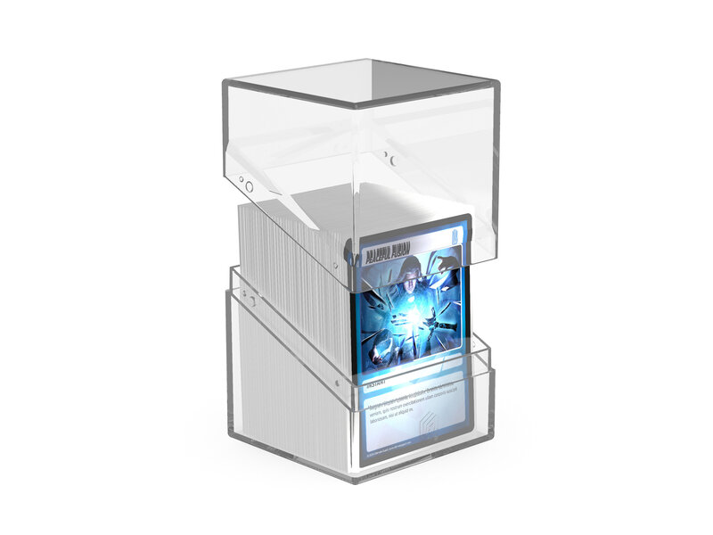 Ultimate Guard Ultimate Guard Deck Case Boulder 100+ Clear Transparent