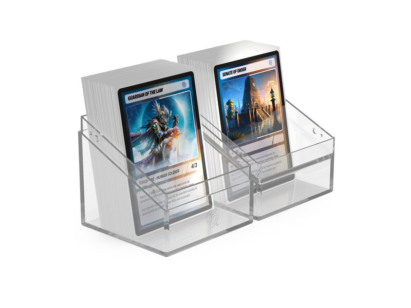 Ultimate Guard Ultimate Guard Deck Case Boulder 100+ Clear Transparent