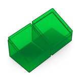 Ultimate Guard Deck Case Boulder 100+ Clear Emerald